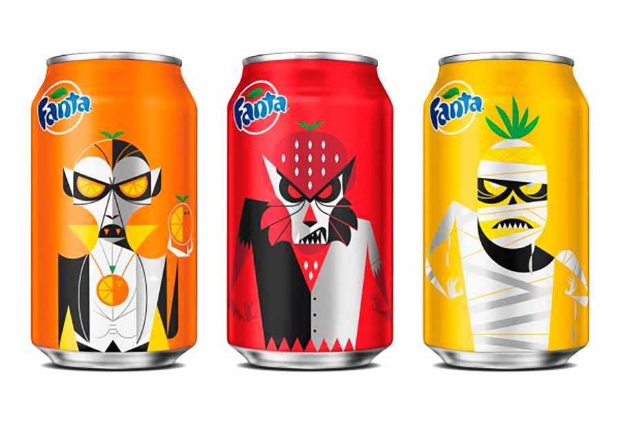 Campaña de Halloween en Fanta